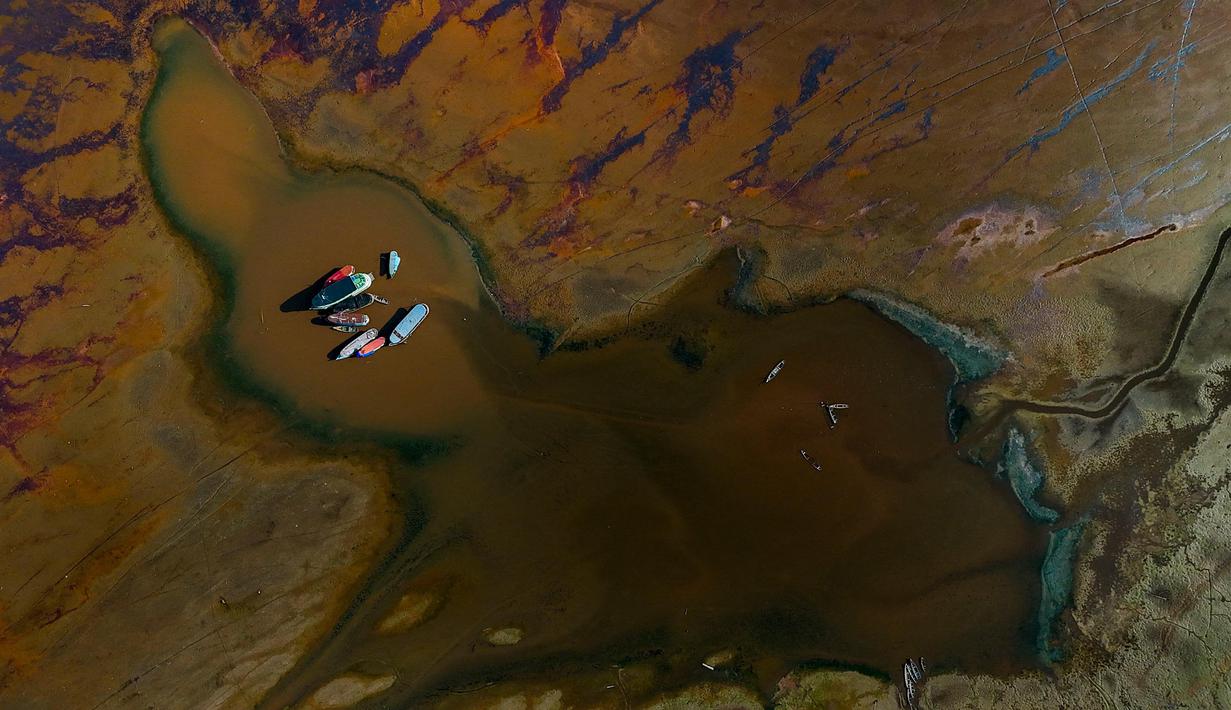 Brasil mengalami kekeringan terburuk dalam tujuh dekade terakhir. (MICHAEL DANTAS/AFP)