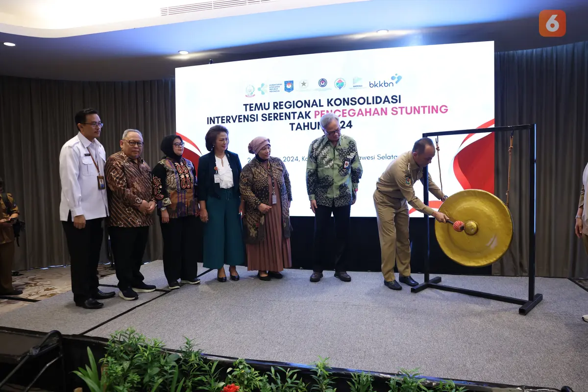 Intervensi Serentak Pencegahan Stunting 2024 (Liputan6.com/Fauzan)
