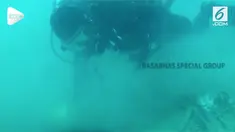 Dalamnya sedimen lumpur dasar laut menjadi kendala Basarnas dalam mengangkat serpihan maupun bagian tubuh di lokasi jatuhnya Lion Air PK-LQP.