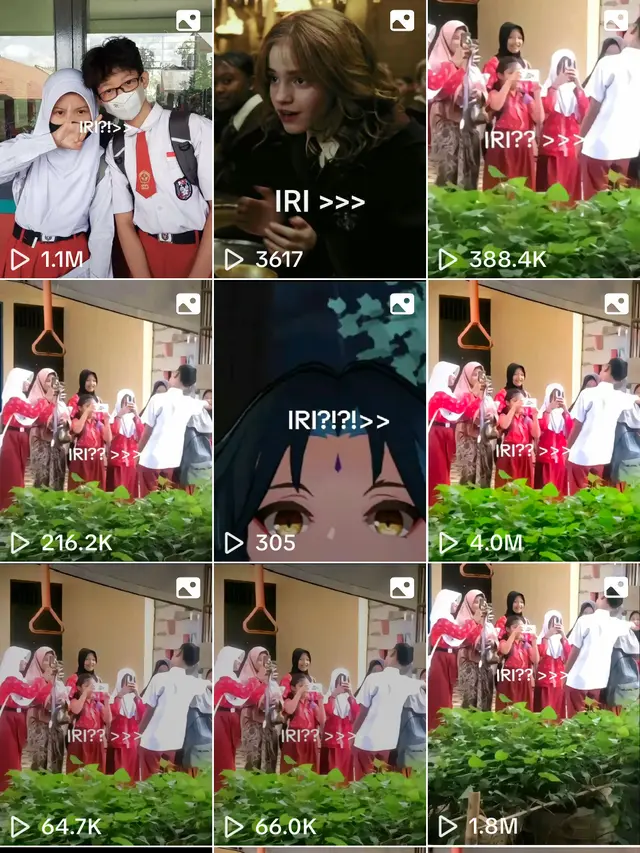 Postingan TikTok Mischka-Devon (Istimewa)