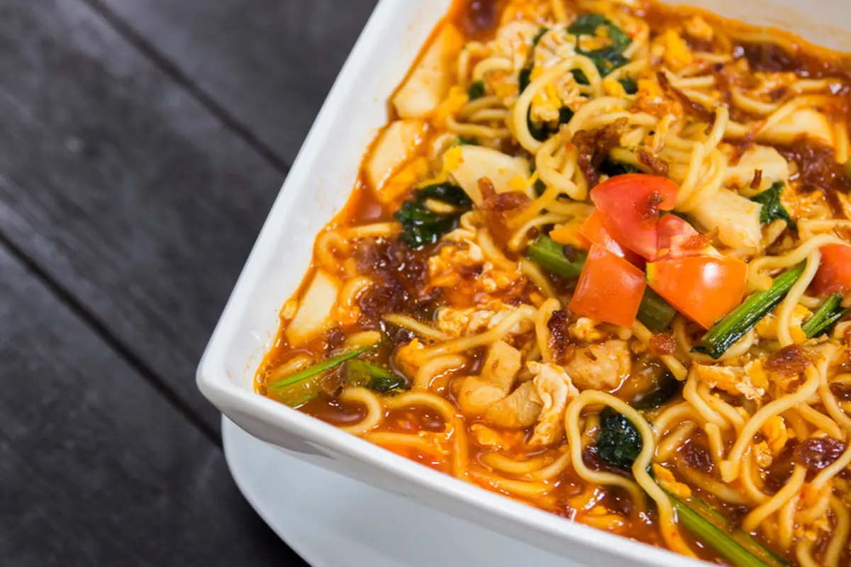 mie kuah ikan bangka
