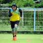 Pemain Arema FC mulai mengikuti latihan (Rana Adwa)