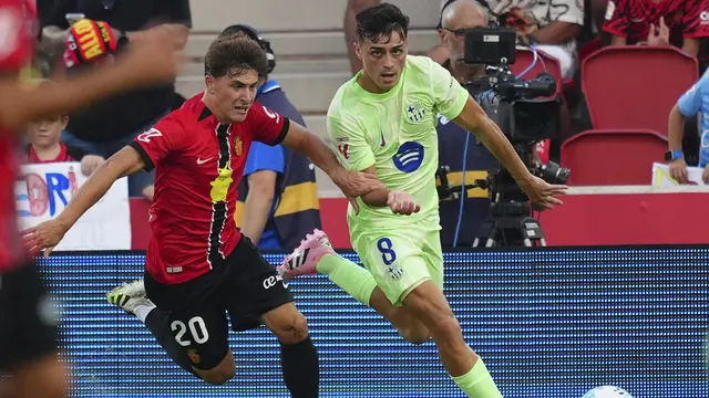 mallorca vs barcelona pedri
