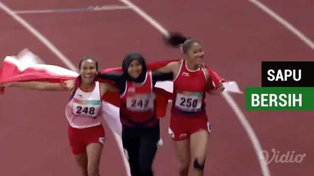 Berita video mengenai 3 pelari wanita Indonesia berhasil sapu bersih 3 medali pada  nomor 100m T13, Rabu (10/10/2018) di ajang Asian Para Games 2018.Rabu (10/10/2018)
