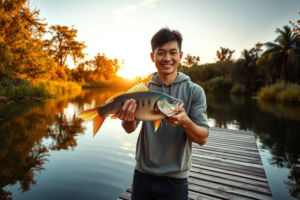 mimpi mancing dapat ikan lele