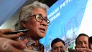 Dirut Pertamina Dwi Soetjipto saat konferensi pers di Gedung Pertamina, Jakarta, Senin (9/11/2015). Dwi menjelaskan hasil audit forensik Petral Group kepada wartawan yang hadir. (Liputan6.com/Angga Yuniar)