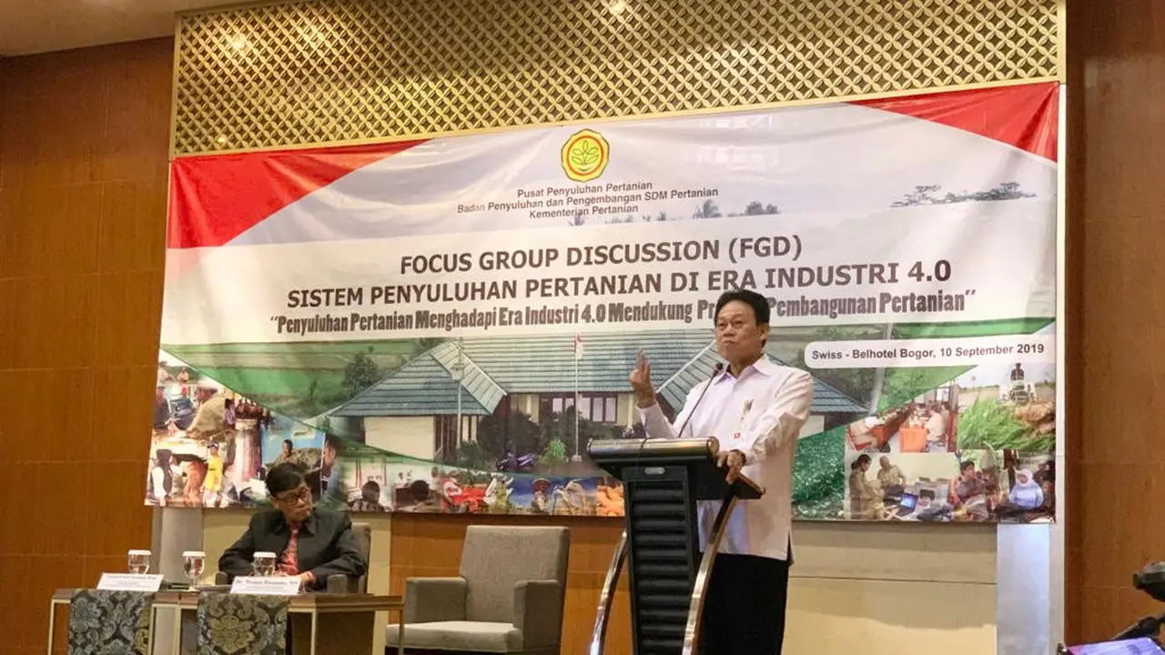 Kementan Gelar FGD Sistem Penyuluhan Pertanian untuk Hadapi Era Industri 4.0