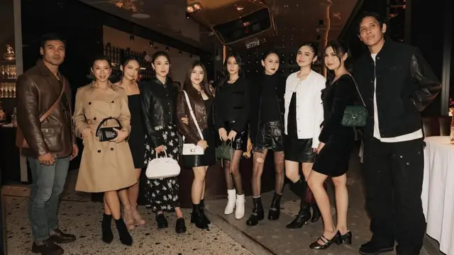 Style Kece Tiara Andini Berbalut Jaket Kulit (credit: https://www.instagram.com/tiaraandini/)