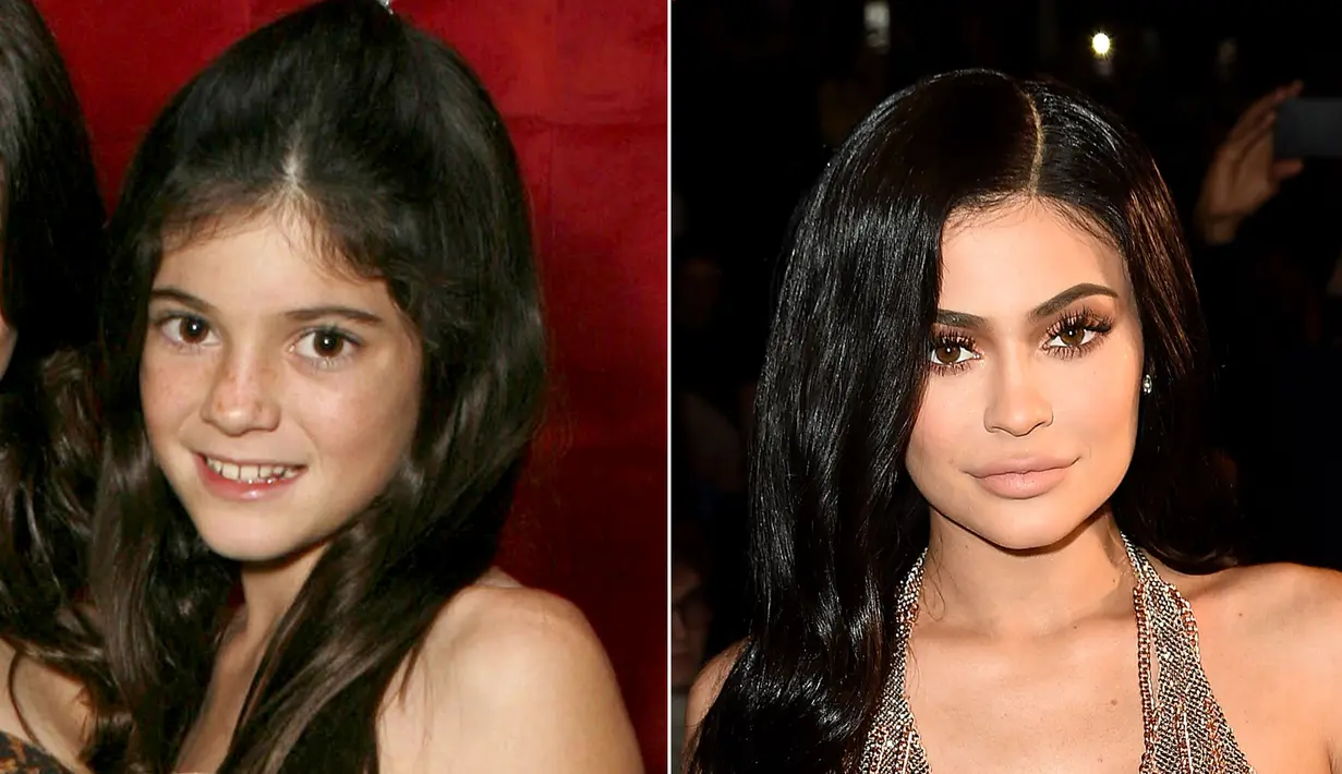 Perubahan Kylie Jenner memang sangat terasa. Miliki wajah imut saat kecil, Kylie Jenner sendiri memilih image seksi saat dewasa. (People)