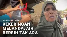 Mendekati puncak musim kemarau, kekeringan semakin meluas. Sumur hingga sungai sudah surut. Di penyangga Jakarta, bantuan air bersih kini menjadi andalan warga untuk tetap bertahan hidup.