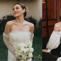 Jelang hari pernikahan, aura pengantin Aaliyah Massaid semakin terlihat di sesi prewedding. [@aaliyah.massaid @thariqhalilintar]