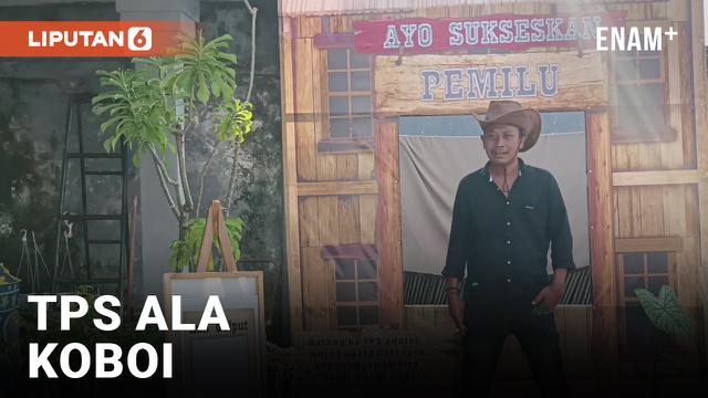 TPS Unik, Bergaya Koboi Demi Tarik Minat Masyarakat