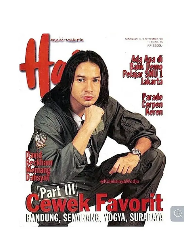 6 Potret Lawas Ini Buktikan Ari Wibowo Awet Gantengnya