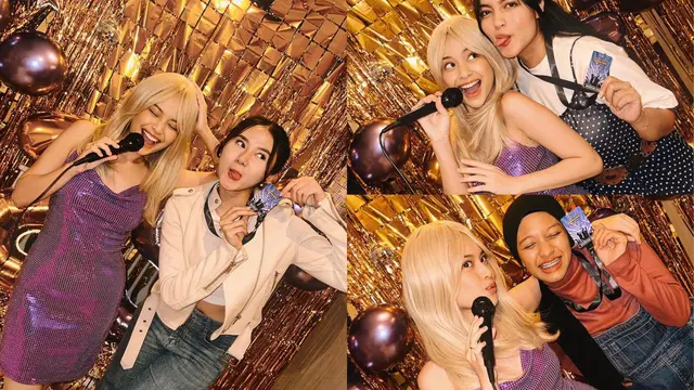 Hanggini rayakan ulang tahunnya yang ke-25 bertemakan Hannah Montana (Instagram/@hanggini)