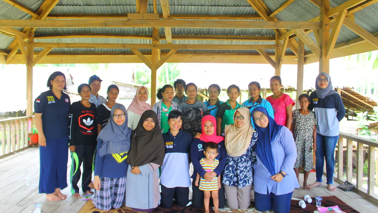 Kelas Ibu Hamil di Desa Polewali