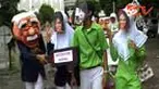 Akibat maraknya peredaran video porno Ariel, Luna Maya dan Cut Tari, siswa SMP dan SMA di Surabaya mengkampanyekan internet sehat, mereka mengimbau agar teman-teman pelajar tidak mengakses video tersebut.
