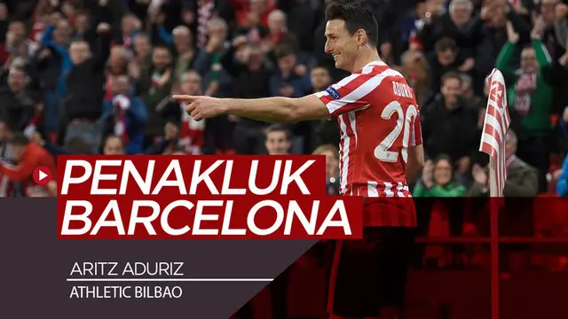 Berita video striker Athletic Bilbao, Aritz Aduriz, menjadi penentu kemenangan atas Barcelona pada laga pembuka La Liga 2019-2020, Jumat (16/8/2019). Apa istimewanya Aduriz pada pertandingan tersebut?