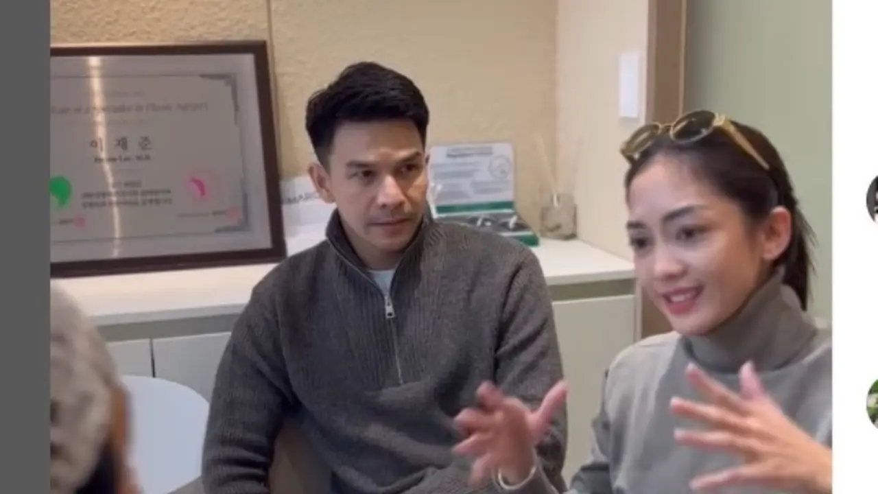Jonathan Frizzy dan Ririn Dwi Aryanti ke Klinik Kecantikan di Korea, Warganet Singgung Biaya Perawatan Anak