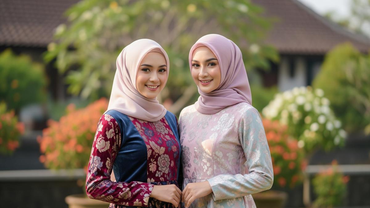 10 Rekomendasi Custom Desain Dress Brokat Muslim 2025, Tampil Elegan dan Syar'i