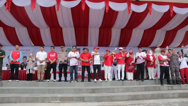 Kirab Bendera Merah Putih Diikuti 1.500 Peserta