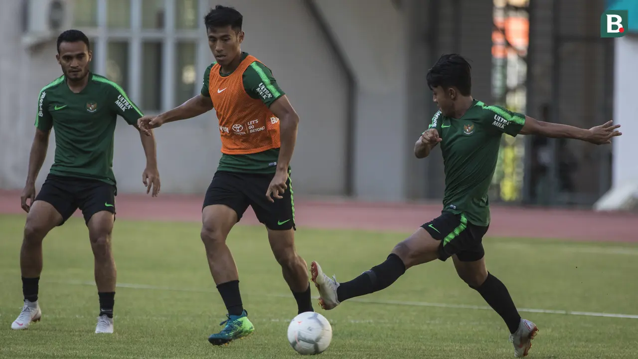 Latihan Timnas Indonesia