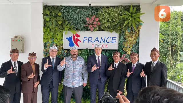 Acara "La Semaine Francophonie" di SMA Labschool Cibubur.
