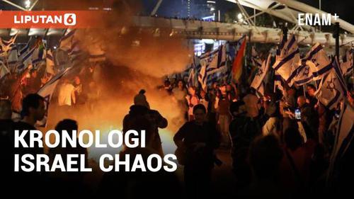 VIDEO: Ini Kronologi Israel Chaos, Terancam Terjadi Perang Saudara