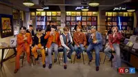 BTS di Tiny Desk Concert. (dok. screenshot video YouTube NPR Music)