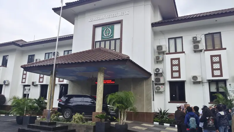 Kantor Kejari Depok yang berada di kawasan perkantoran GDC, Sukmajaya, Depok.