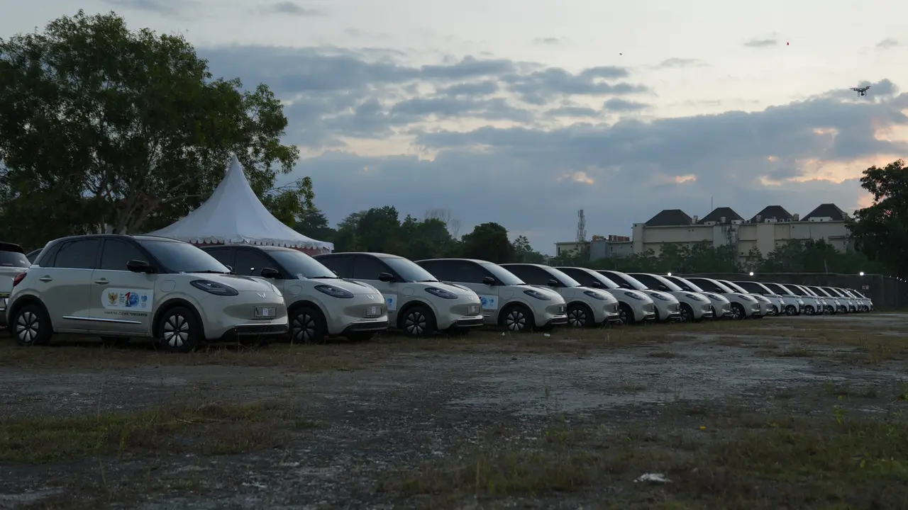 150 Mobil Listrik Terdiri Dari Air ev, BinguoEV dan Cloud EV Siap Mendukung Mobilitas Hijau Dalam 10th World Water Forum 2024 di Bali