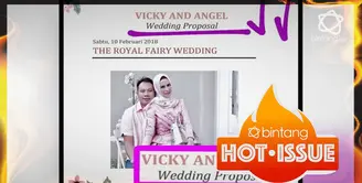 Vicky dan Angel ingin menggelar pernikahan ala kerajaan dongeng