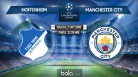 Liga Champions 2018/2019 Hoffenheim vs Manchester City (Bola.com/Adreanus Titus)