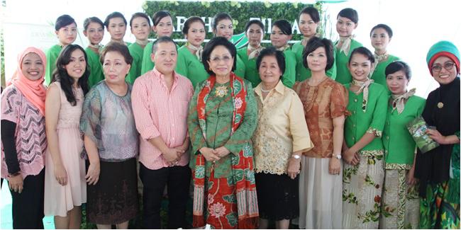 DR Martha Tilaar turut hadir di GO Martha Tilaar di bilangan Jaksel