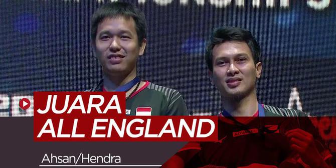 VIDEO: Ahsan / Hendra Juara All England 2019 usai Taklukkan Ganda Malaysia