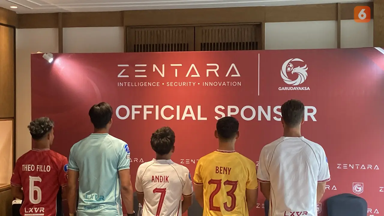 Jersey Garudayaksa FC untuk mengarungi BRI Super League 2026/2027