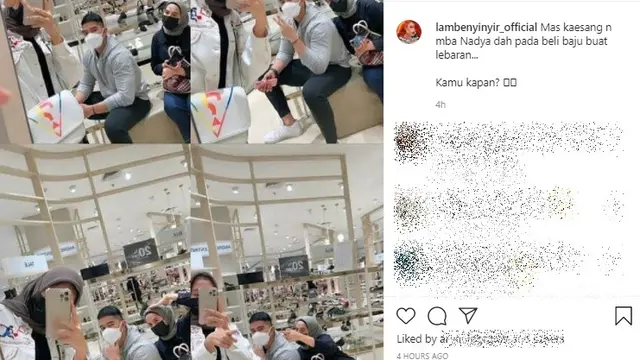 Kaesang Pangarep dan Nadya Arifta