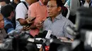 Direktur Tidak Pidana Ekonomi Khusus, Brigjen Victor E Simanjuntak menjawab pertanyaan wartawan di Bareskrim Polri, Jakarta, Senin (31/8/2015). Bareskrim Polri akan menggelar perkara kasus dugaan korupsi yang menyeret capim KPK. (Liputan6.com/Johan Tallo)