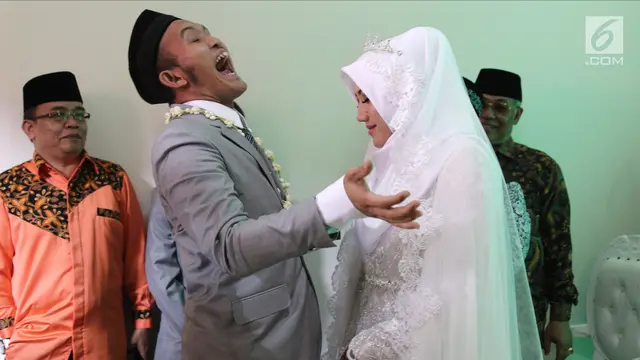 Sah, Caisar Aditya Nikahi Mantan Sopir Indadari