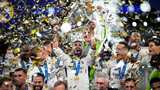 Real Madrid Kampiun Liga Champions 2023/2024