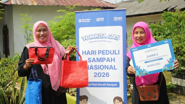 'BRI Peduli Yok Kita Gas', Bukti Komitmen BRI Wujudkan Astacita Lingkungan di Hari Peduli Sampah Nasional 2026