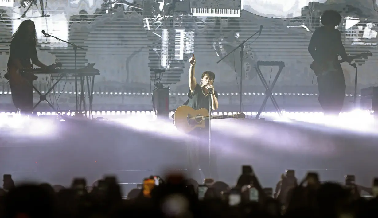 <p>Konser Lany a November to Remember di Jakarta [Foto/Bambang E. Ros]</p>