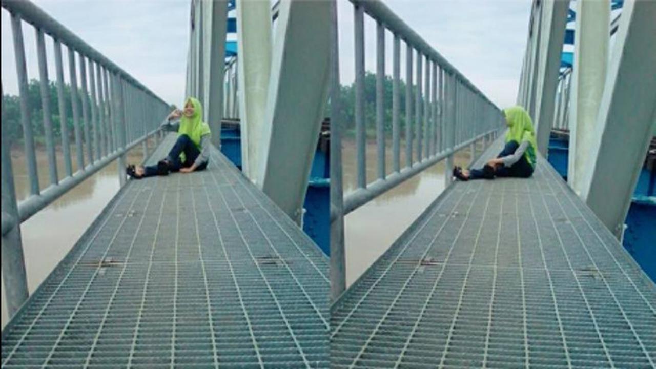 Asyik Selfie di Atas Jembatan, Gadis Remaja Tewas Mengenaskan