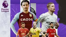 Premier League - Bruno Fernandes, Kevin De Bruyne, Jack Grealish, Mohamed Salah, Harry Kane (Bola.com/Adreanus Titus)