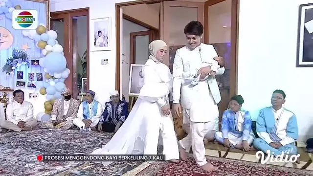 7 Momen Akikah Anak Lesty Kejora dan Rizky Billar, Dihadiri Sejumlah Artis
