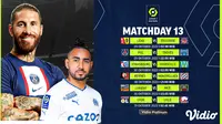 Jadwal Lengkap dan Siaran Langsung Ligue 1 Liga Prancis 2022/23 di Vidio Pekan 13 : PSG Vs Troyes