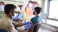 Pelaksanaan vaksinasi Covid-19 Booster kedua di Kota Probolinggo (Istimewa)