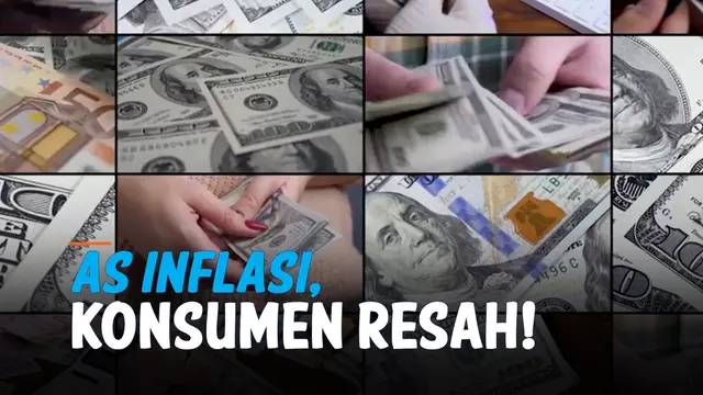 VIDEO: Keresahan Konsumen setelah Inflasi AS Lampaui 6 Persen