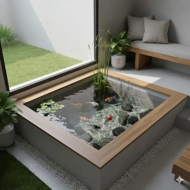 Model Kolam Ikan yang Kreatif