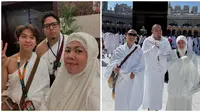 Potret Iqbaal Ramadhan Umroh Bareng Manajernya. (Sumber: Instagram/dindakamil)