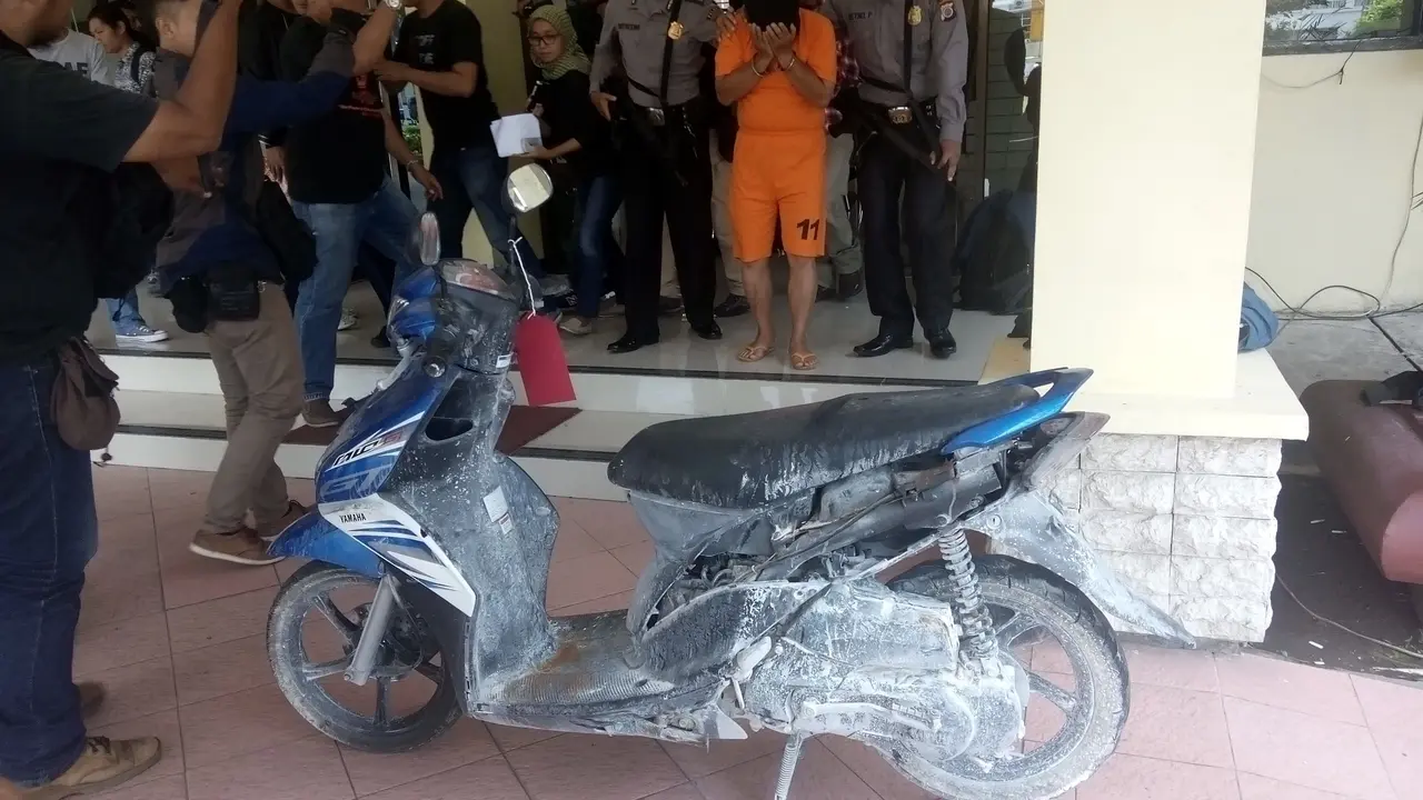 Peledak Motor di Parkiran Bar Yogya Tertangkap
